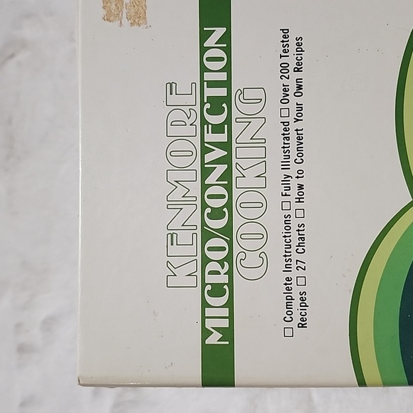 VINTAGE KENMORE MUCRO/ CONVECTION COOKBOOK. SEARS. - Picture 2 of 9